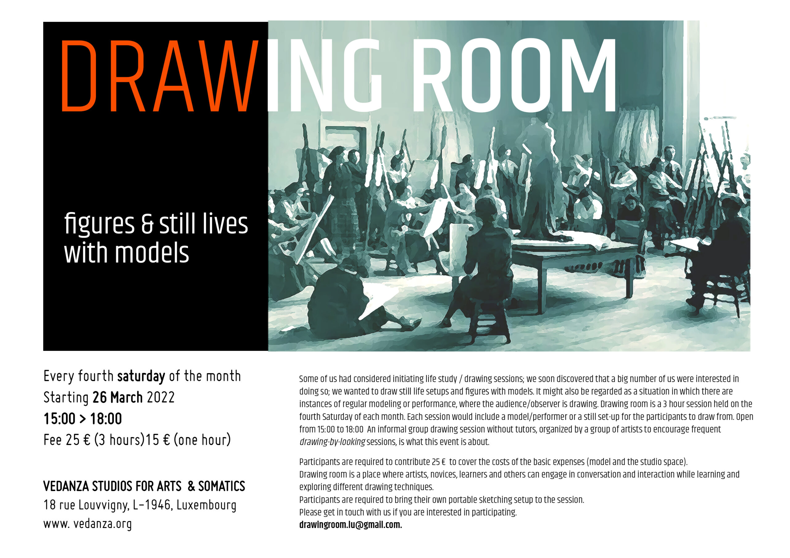 DRAWING ROOM a monthly event